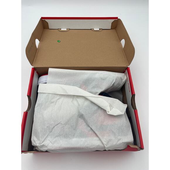 NIB Nike Court Borough Mid 2 Shoes Sneaker, University Red/Black-White, Size 4Y - Picture 7 of 7